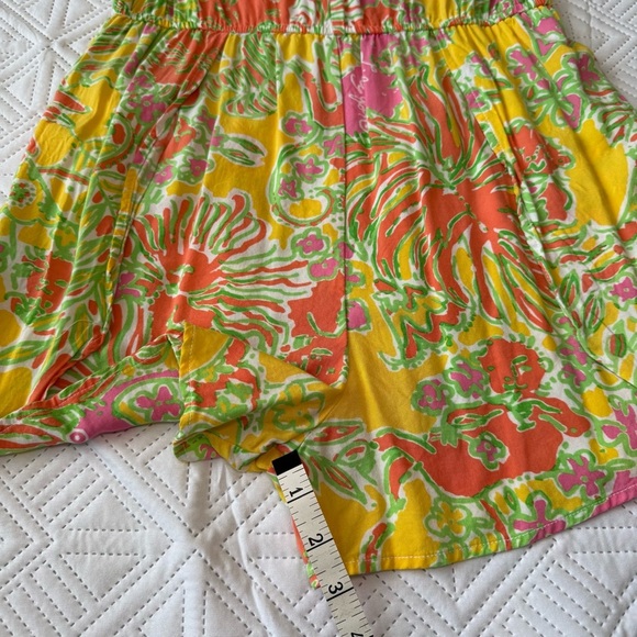 Lilly Pulitzer x Target Challis Romper Happy Place Size Medium - Picture 8 of 11